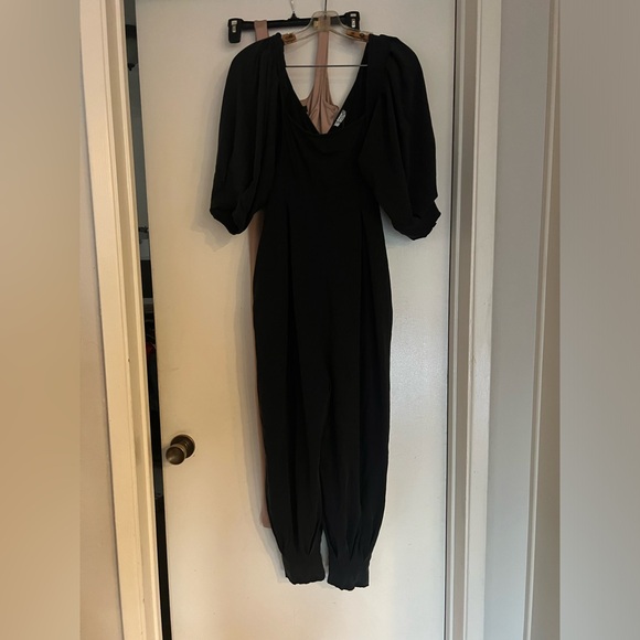 FREE PEOPLE Lotta Love black romper jumpsuit|XS - Picture 6 of 8